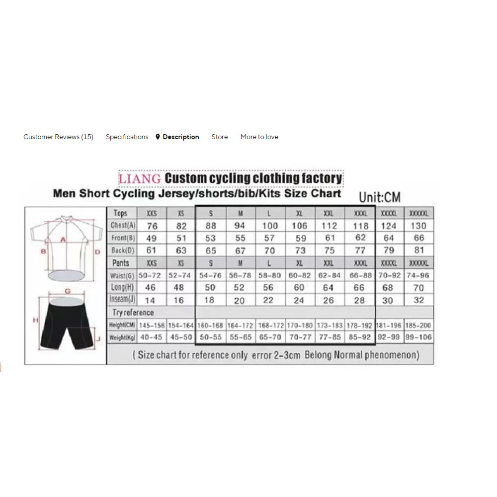 Aperol 2026 Cycling Jersey Set - Cycling Gear Jersey ulasan dan harga