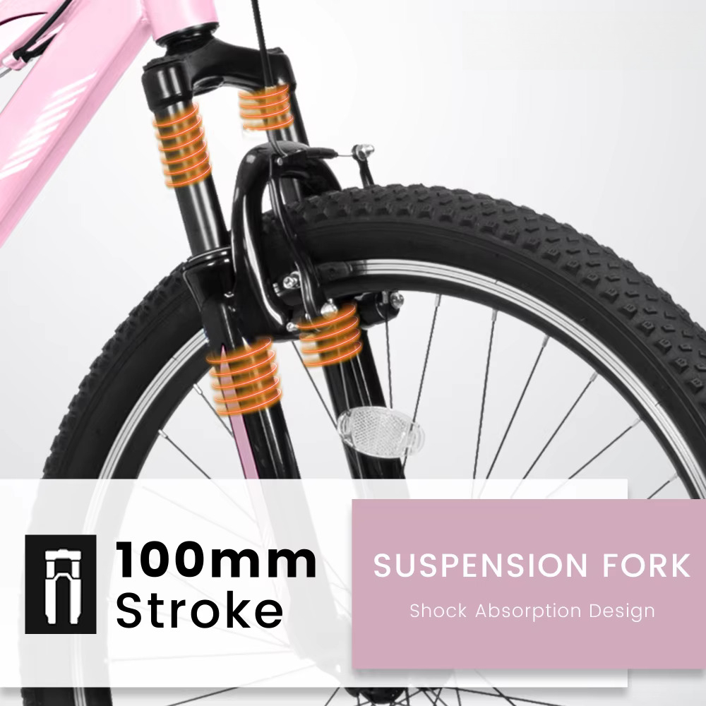 24/26 Inch Mountain Bike for M - Carbon Bike Frame ulasan dan harga