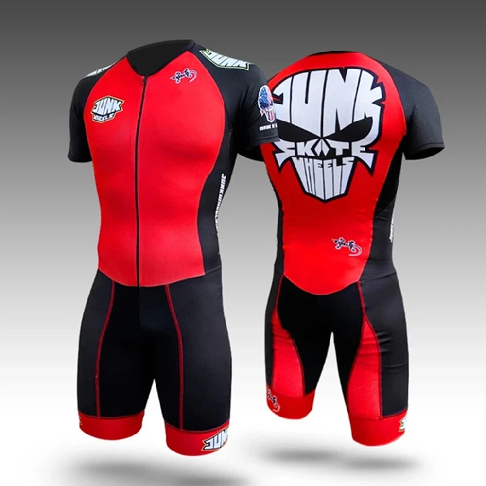 Junk Skates Triathlon Skinsuit - Cycling Gear Jersey ulasan dan harga