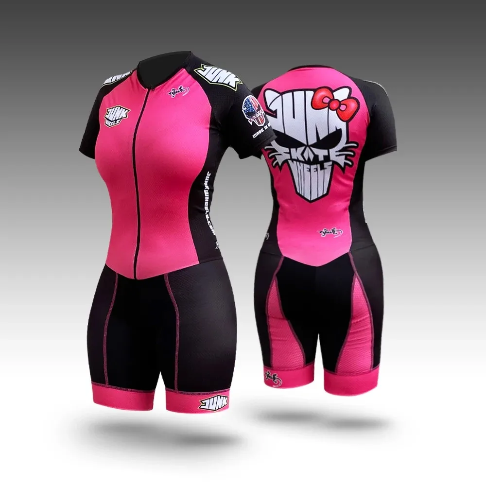 Junk Skates Triathlon Skinsuit - Cycling Gear Jersey ulasan dan harga