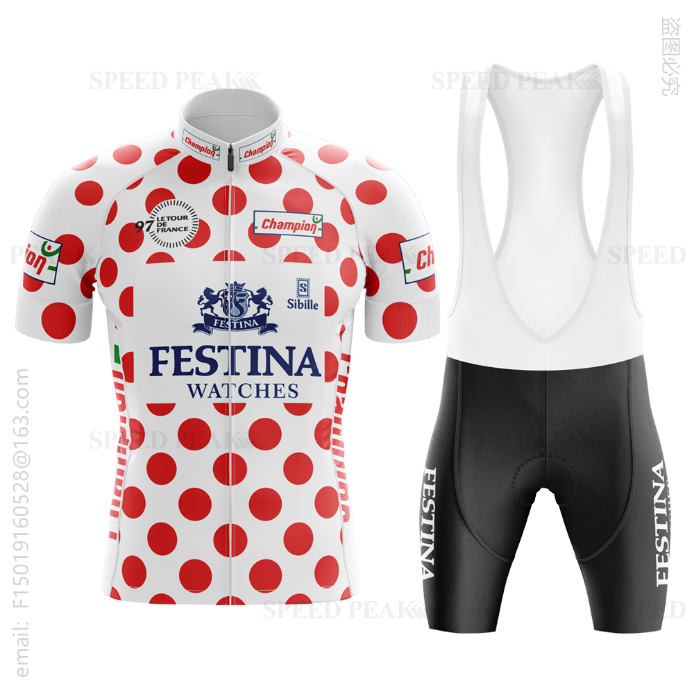 FESTINA Retro Cycling Jersey M - Cycling Bib Shorts ulasan dan harga